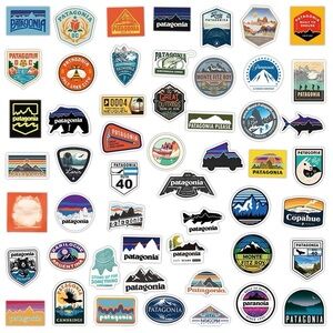49 pieces Patagonia Sticker Collection